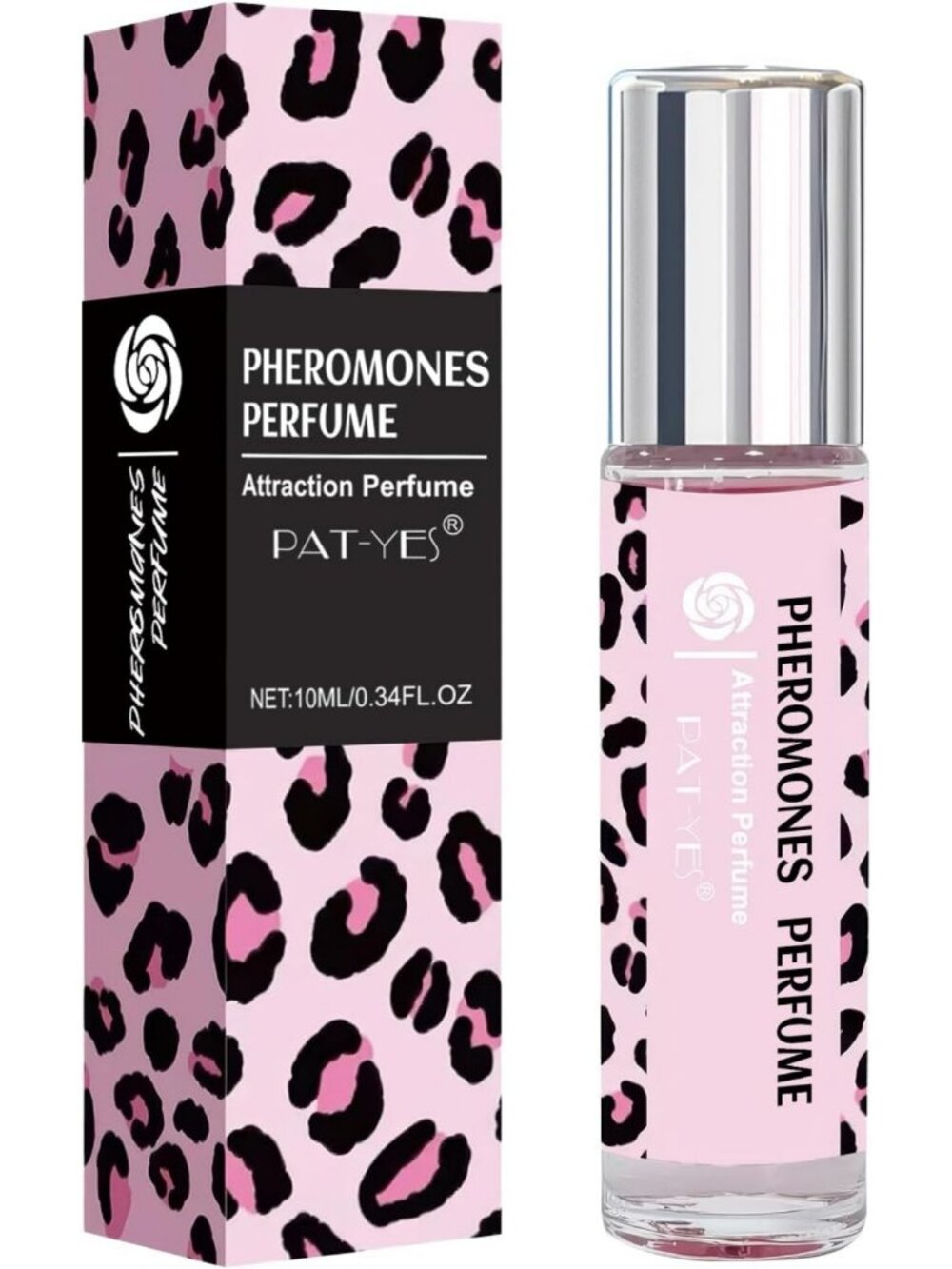 Long Lasting Roll-On Perfume Oil for Women with Pheromones - 0.34 fl. oz
